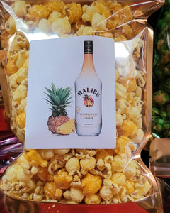 Pineapple Malibu Rum Popcorn